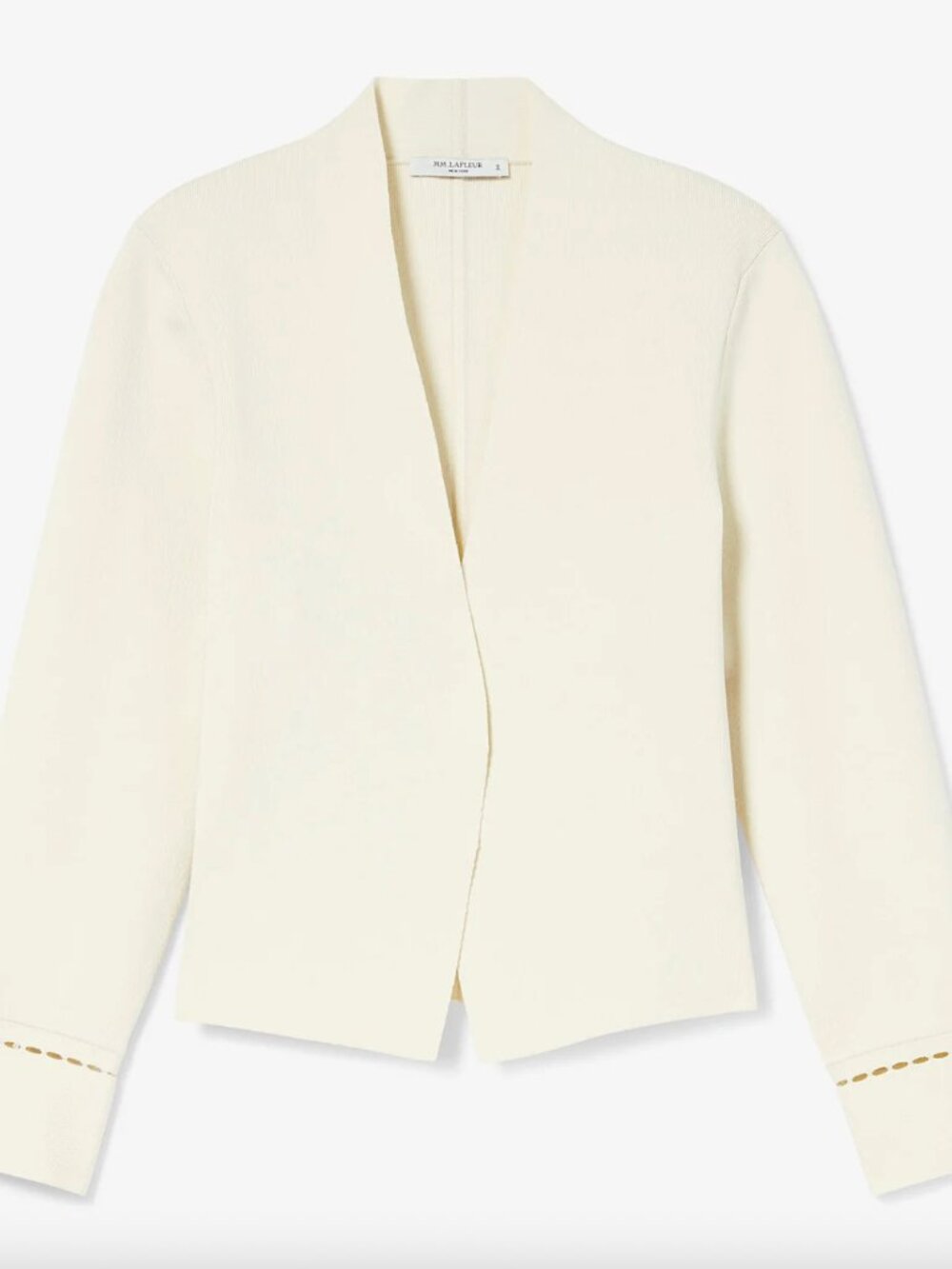 MM Lafleur The Sant Ambroeus Jardigan (Ivory) - Medium